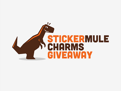 Stickermule charm giveaway eximdesign giveaway logo logojob stickermule
