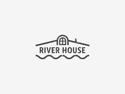 Logo design for River House design eximdesign house logo logojob river