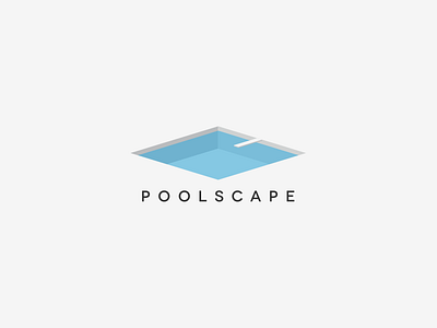 Logo design for PoolScape design eximdesign logo logojob pool scape