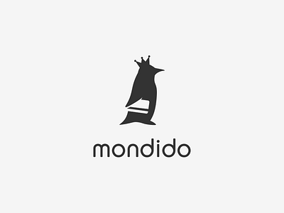 Mondido payments animal design logo pinguin