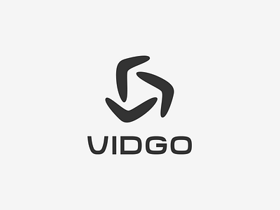 Logo design for Vidgo design logo play television video