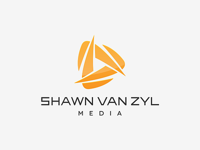 Logo design for Shawn Van Zyl action design logo media sports