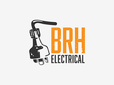 Logo for BRH Electrical electrical logo solutions