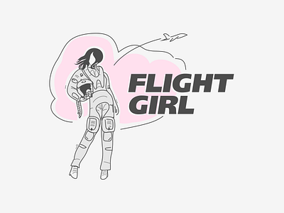 Flight Girl aviation girls girly jets pilot