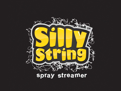 Logo for Silly String design eximdesign logo logodesign logojob
