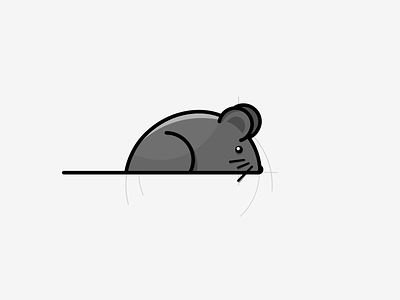 A mouse illustration vector