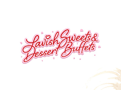 Logo design for Lavish Sweets desserts logo logodesig logodesign