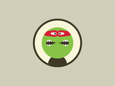 Don't be scared! poster raphael tmnt