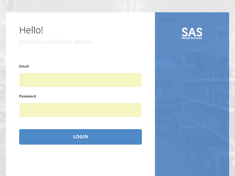 Vendor Portal Login Screen by Nicolette Shasky on Dribbble