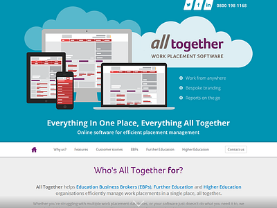 All Together Marketing Website marketing web website