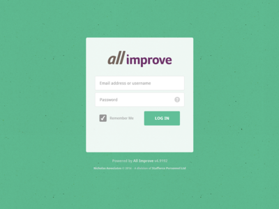 All Improve Login 2