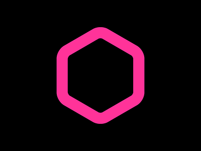 Hexagon 2.0 brand hexagon hive icon logo