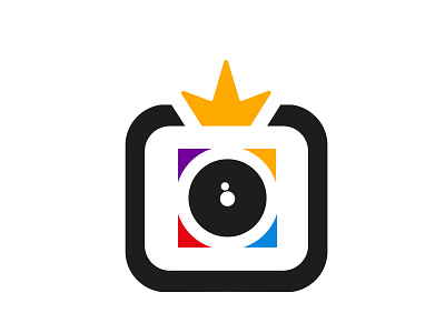 photography concept logo