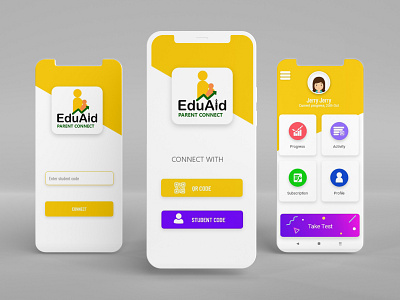 #01 Edtech App UI- parent app