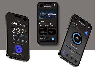 Cybertruck UI Design