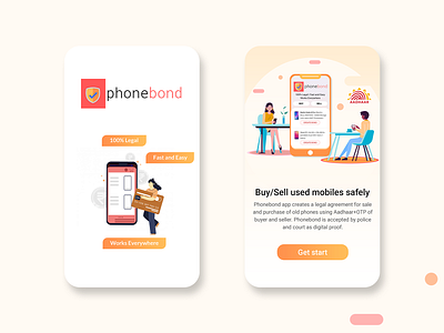 Buy/Sell used mobiles safely branding buy design mobile app product sell ui used mobile ux website