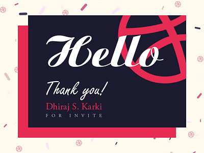 Hello Dribbble!