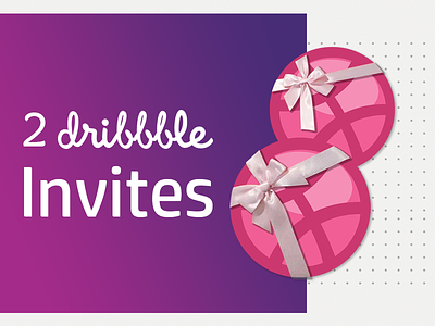 2 Dribbble Invites! dribbble invites