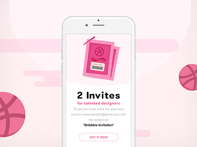 2 Dribbble Invites!