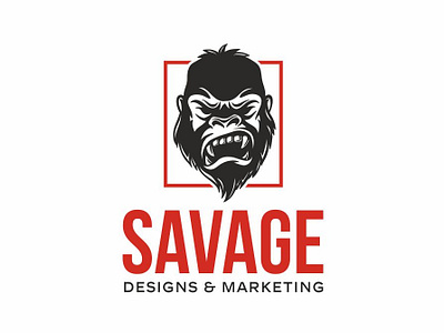 Savage Designs Marketing design logo