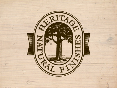 Heritage2 crest enclosure finish for sale logo natural quality tree wood
