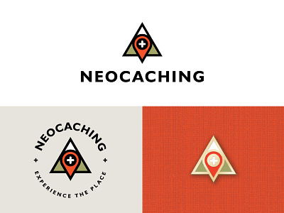 Neocaching destination explore geological mountain