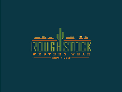 RoughStock cactis desert graphic scenery western
