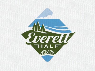 Everett Half bridge crest marathon ocean trees