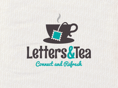 L&T cup logo stamp tea