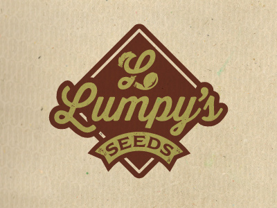 Lumpy's ames jerron l logo logodesign pot seed seedling