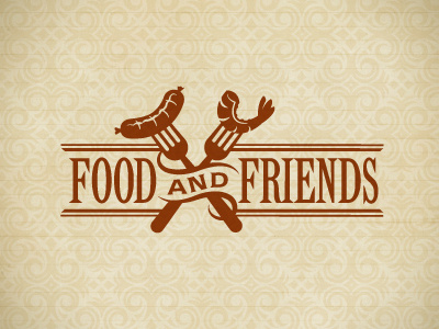 F&F ames food forks jerron logo restaurants