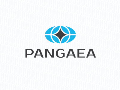 Pangaea ames continent globe jerron logo united