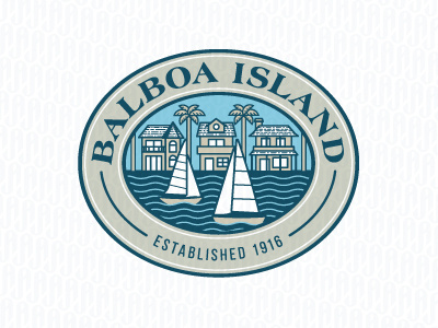 Balboa proposal ames crest houses island jerron logo sailboats sea