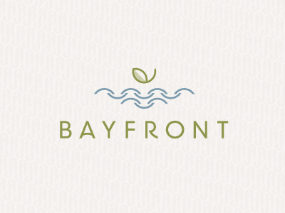 Bayfront ames jerron leaf logo nature water