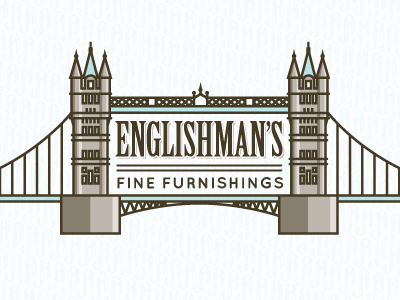 Englishman's ames bridge english jerron logo