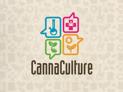 Cannaculture ames cannabis culture group jerron logo medical plant