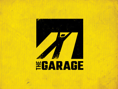 TheGarage ames door garage jerron logo