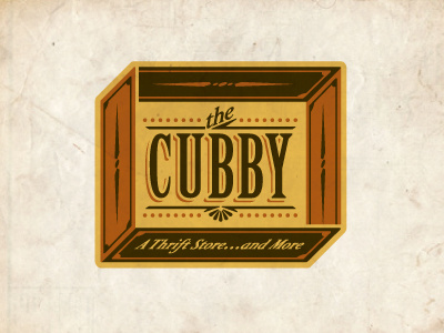 Cubby box crest cubby enclosure logo