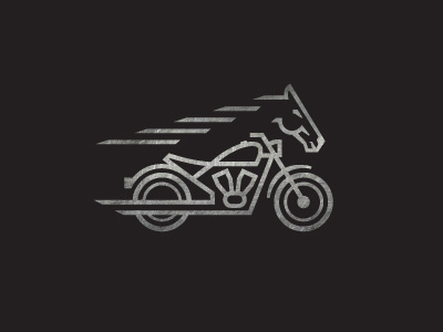 SteelHorse ames horse jerron logo motorcycle