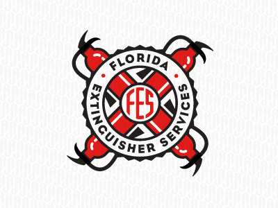 FES ames extinguishers florida jerron logo