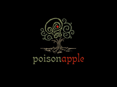 PoisonApple apple death for sale logo skull tree