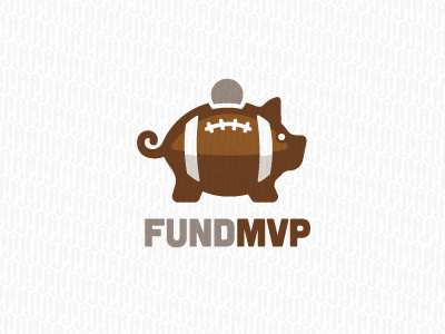 FMVP ames bank coin football jerron logo piggy