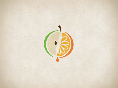 Apple Orange apple fruit icon orange