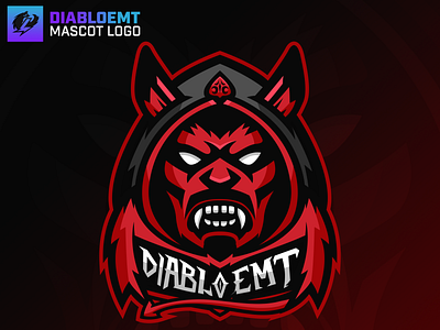 DiabloEMT Mascot logo branding design logo vector