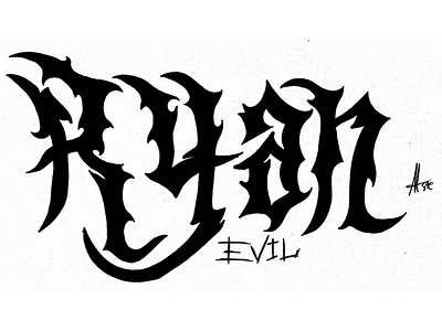 Ryan Evil Tribal