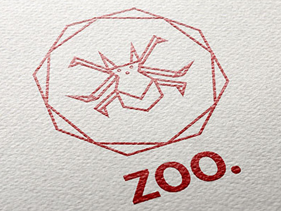 Zoo origami icons