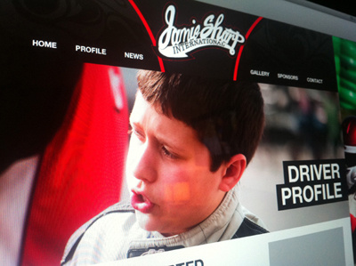 Jamie Sharp Racing design racing web