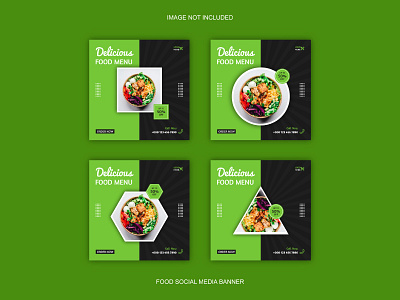 Special Food Social Media Post Banner Template