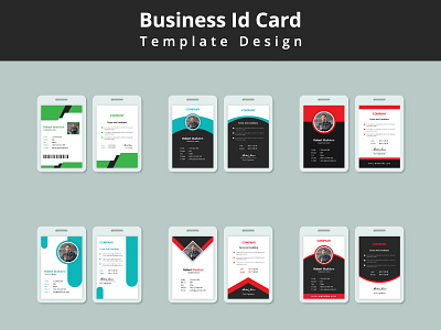 Business Id Card Template Design marketing