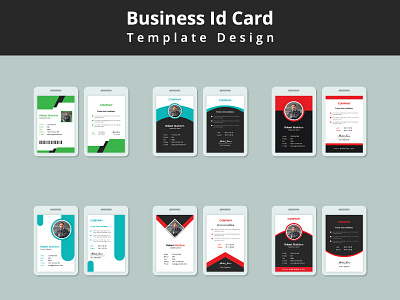 Business Id Card Template Design